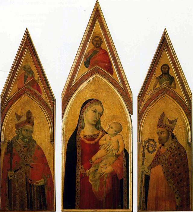 Altarpiece of St Proculus by Ambrogio Lorenzetti