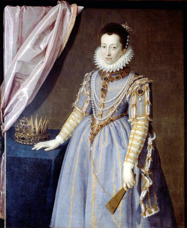 Portrait of Christine of Lorraine, Grand Duchess of Tuscany by Scipione Pulzone