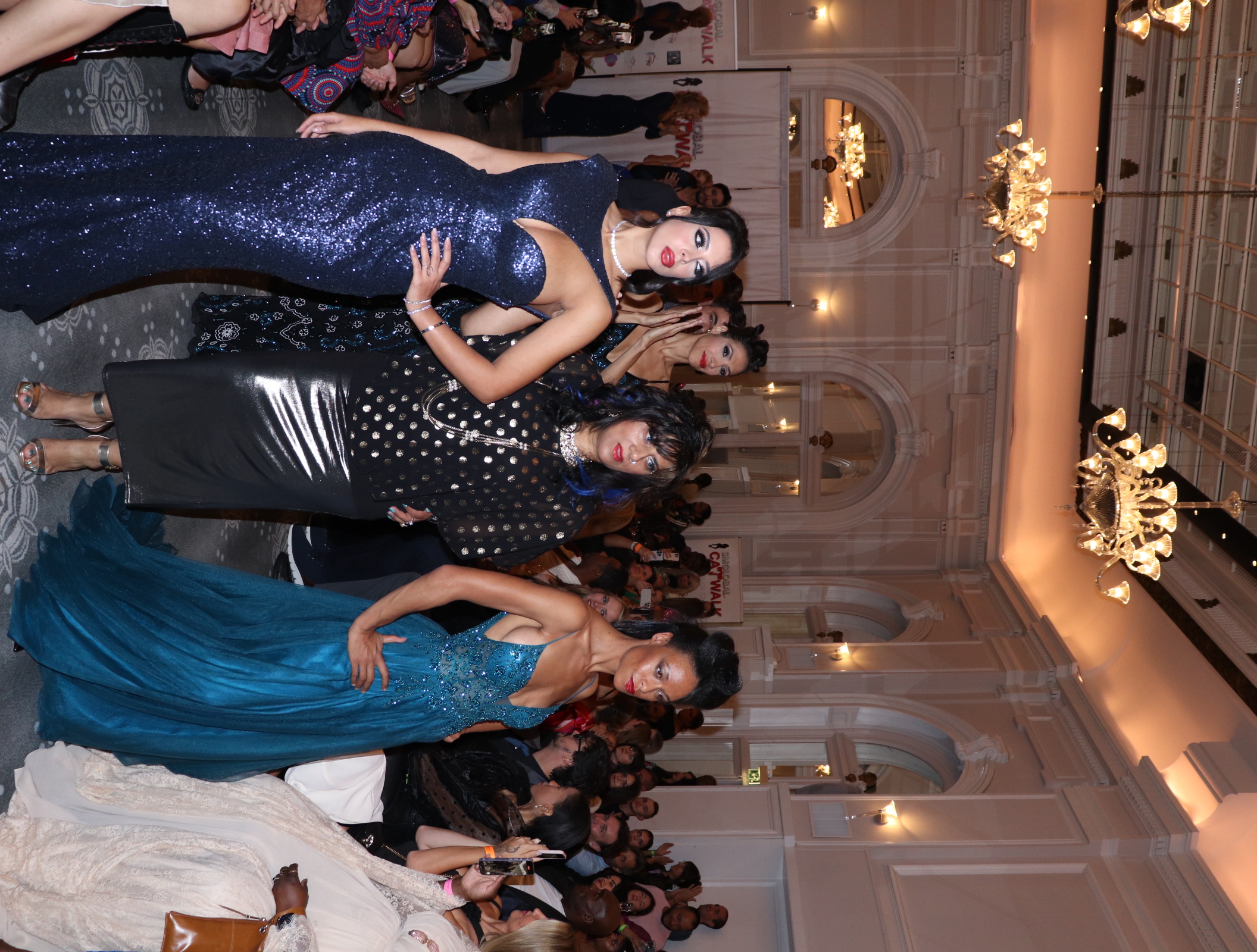 Paris Fashion Week photoshoot for Samina Mughal