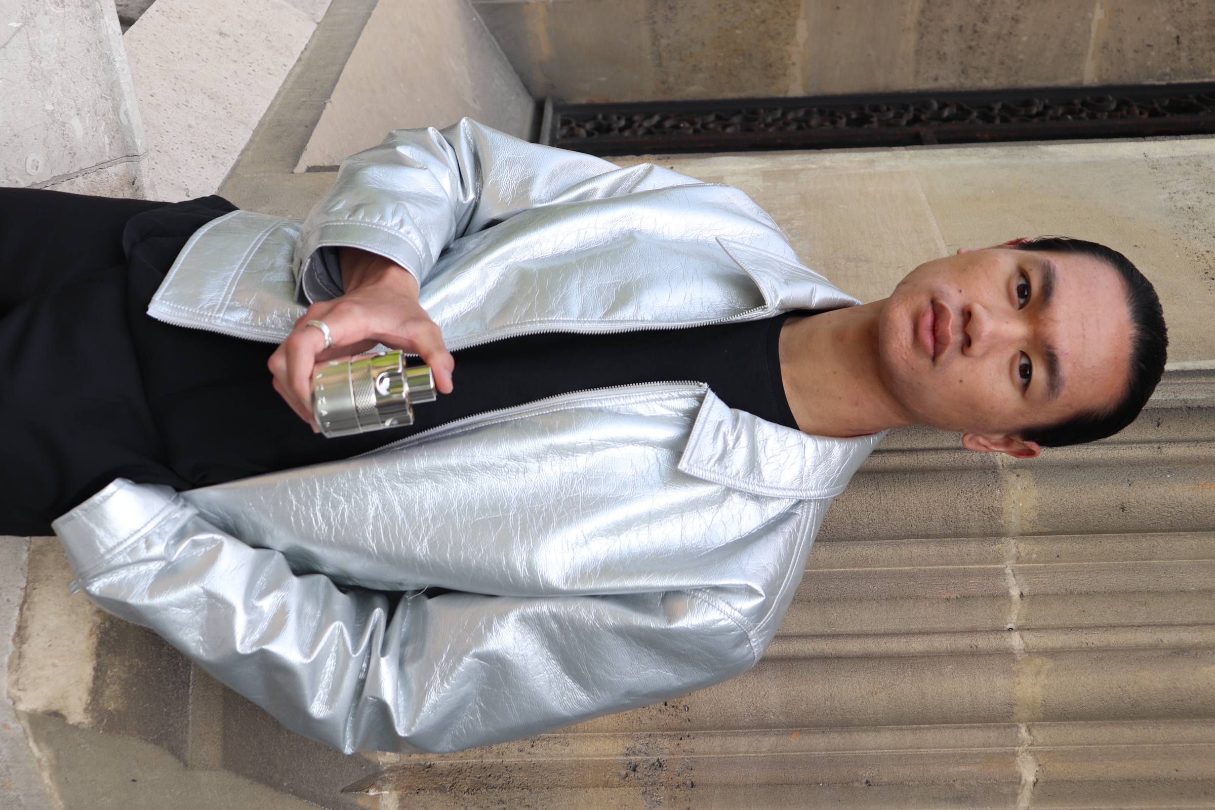 Influencer photoshoot for Azzaro