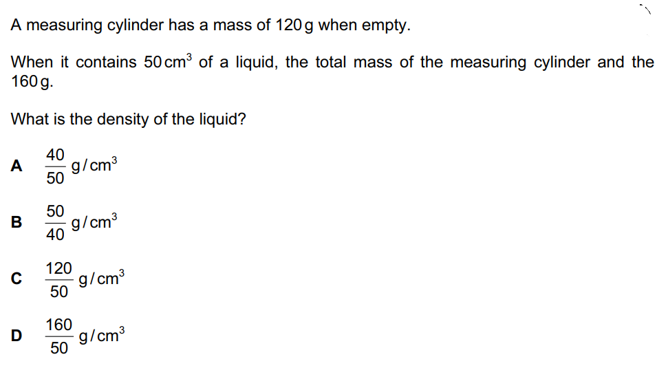 Density Quiz (Physics Quizzes)