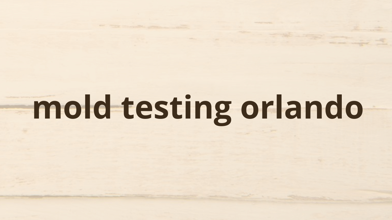 How do I get my house tested for mold?
