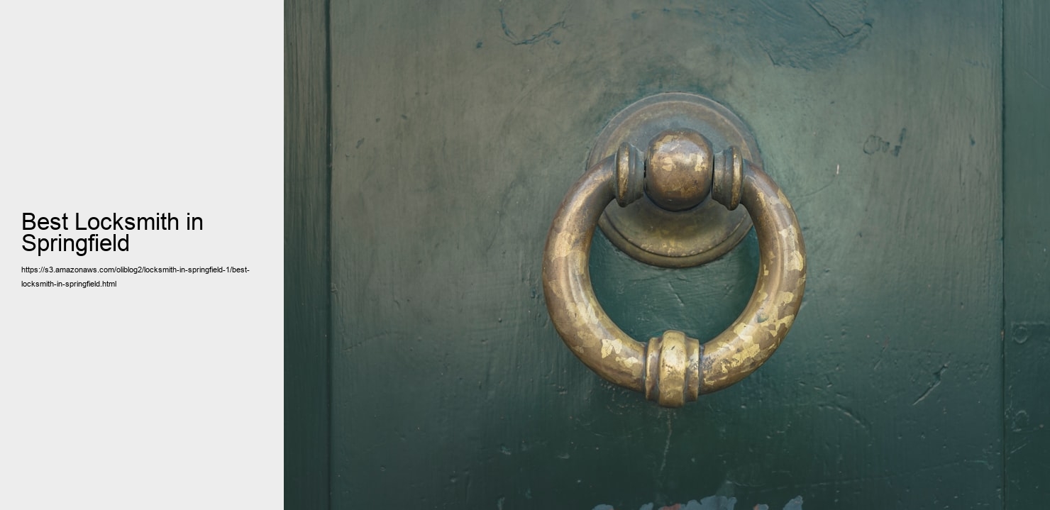 Best Locksmith in Springfield