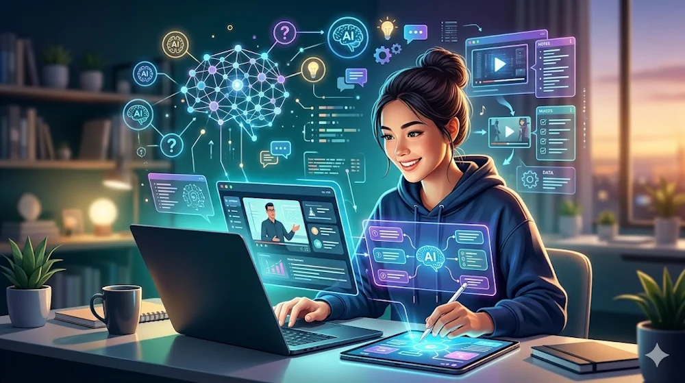 5 Quick AI Hacks to Turn Video Lectures into Active Learning