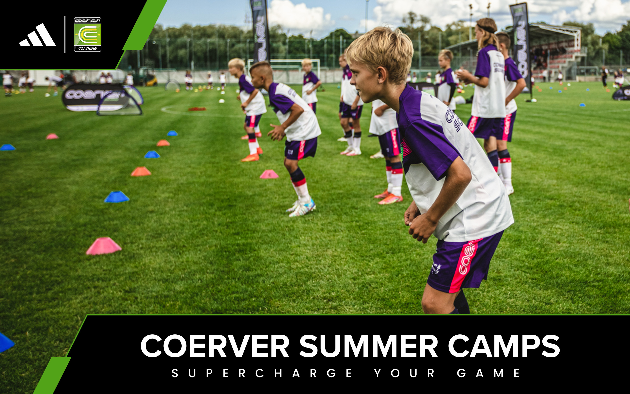 Supercharge your game with Coerver Summer Camps
