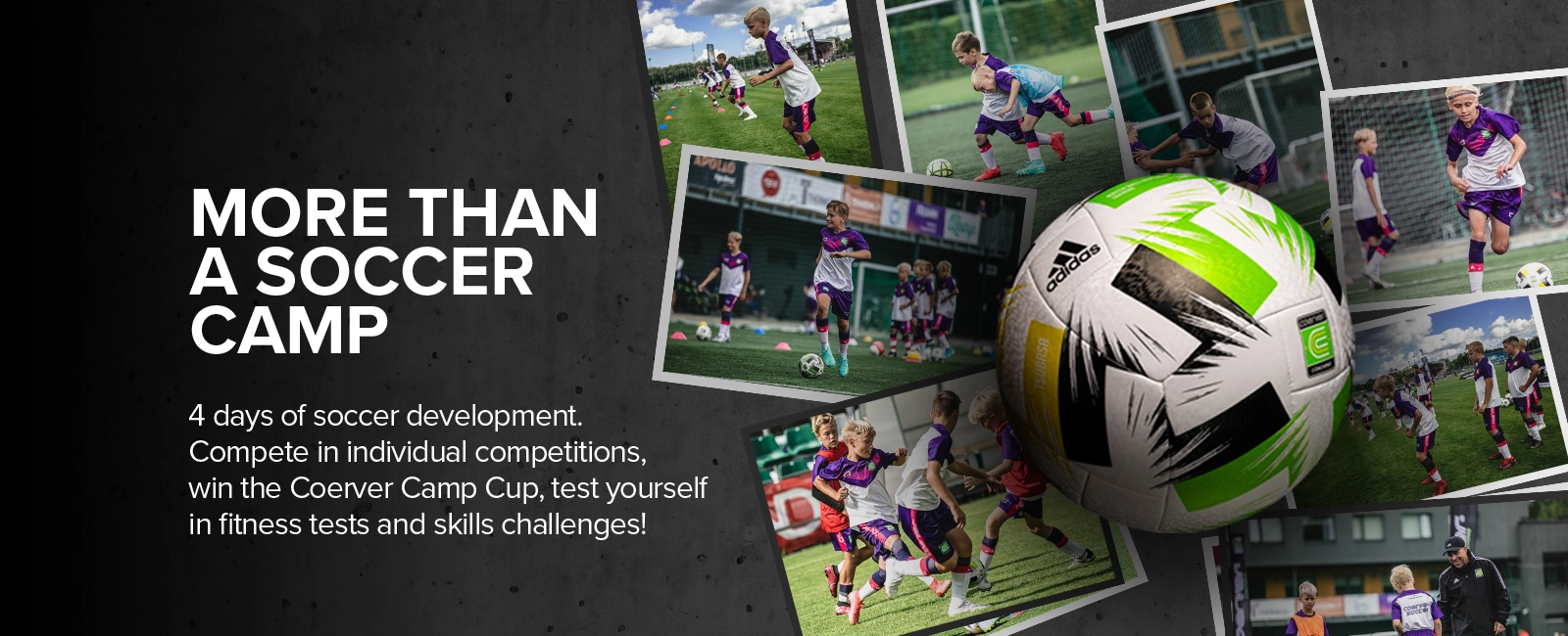 Supercharge your game with Coerver Summer Camps