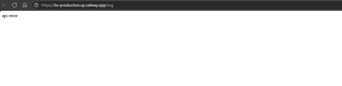 API Error