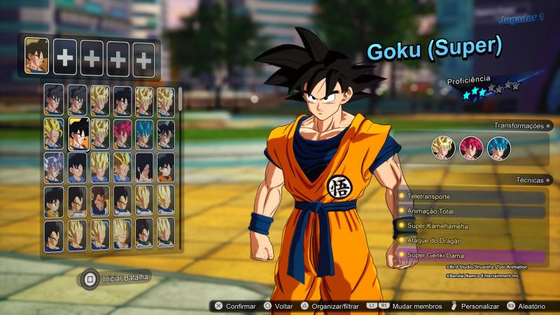 Personagens Dragon Ball: Sparking! ZERO