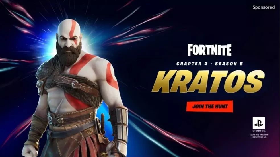 Fortnite | Kratos de God of War estará no jogo