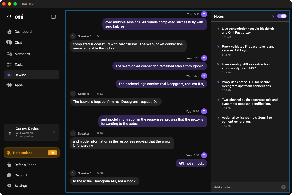 Transcript 5min