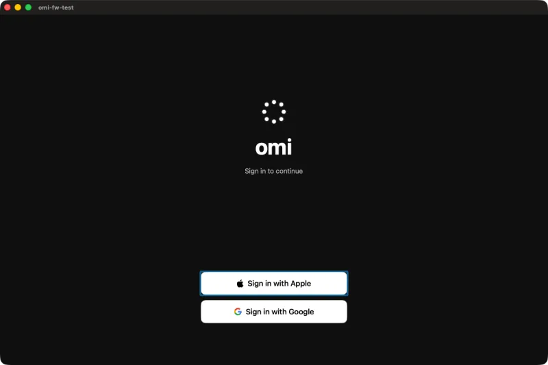 Desktop app launch