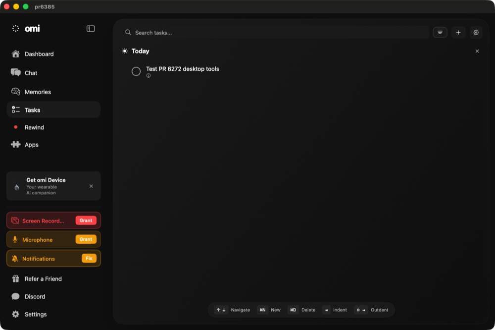 Tasks