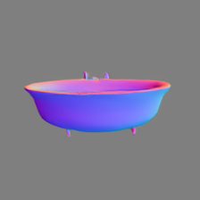 Generated Surface Normals NVS view 3