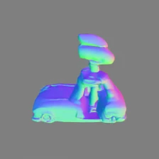 Surface normals novel view 6