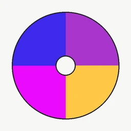 blueyellowpurple palette input