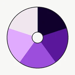darkviolet palette input