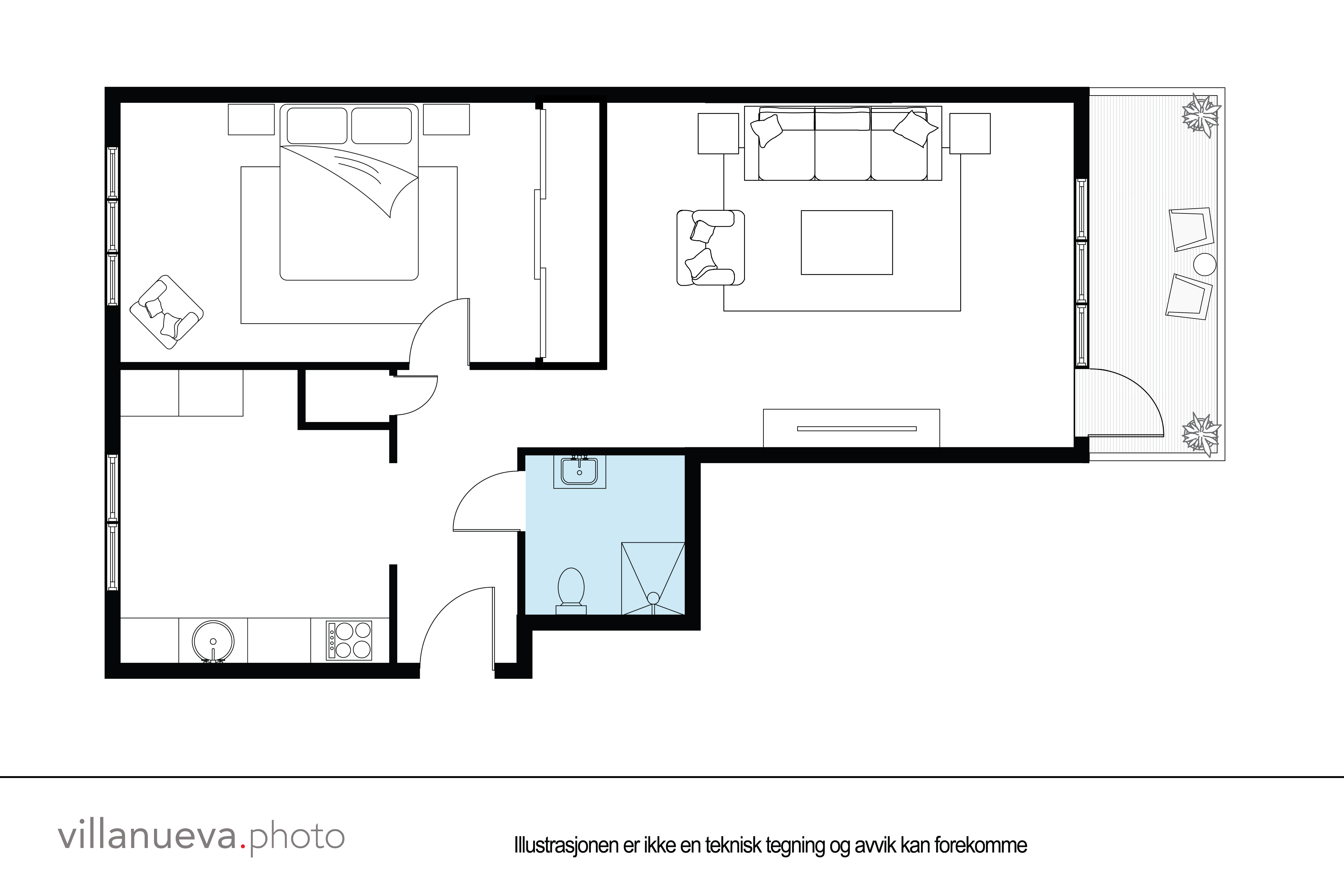 Floorplan Knut Alvssons vei 29