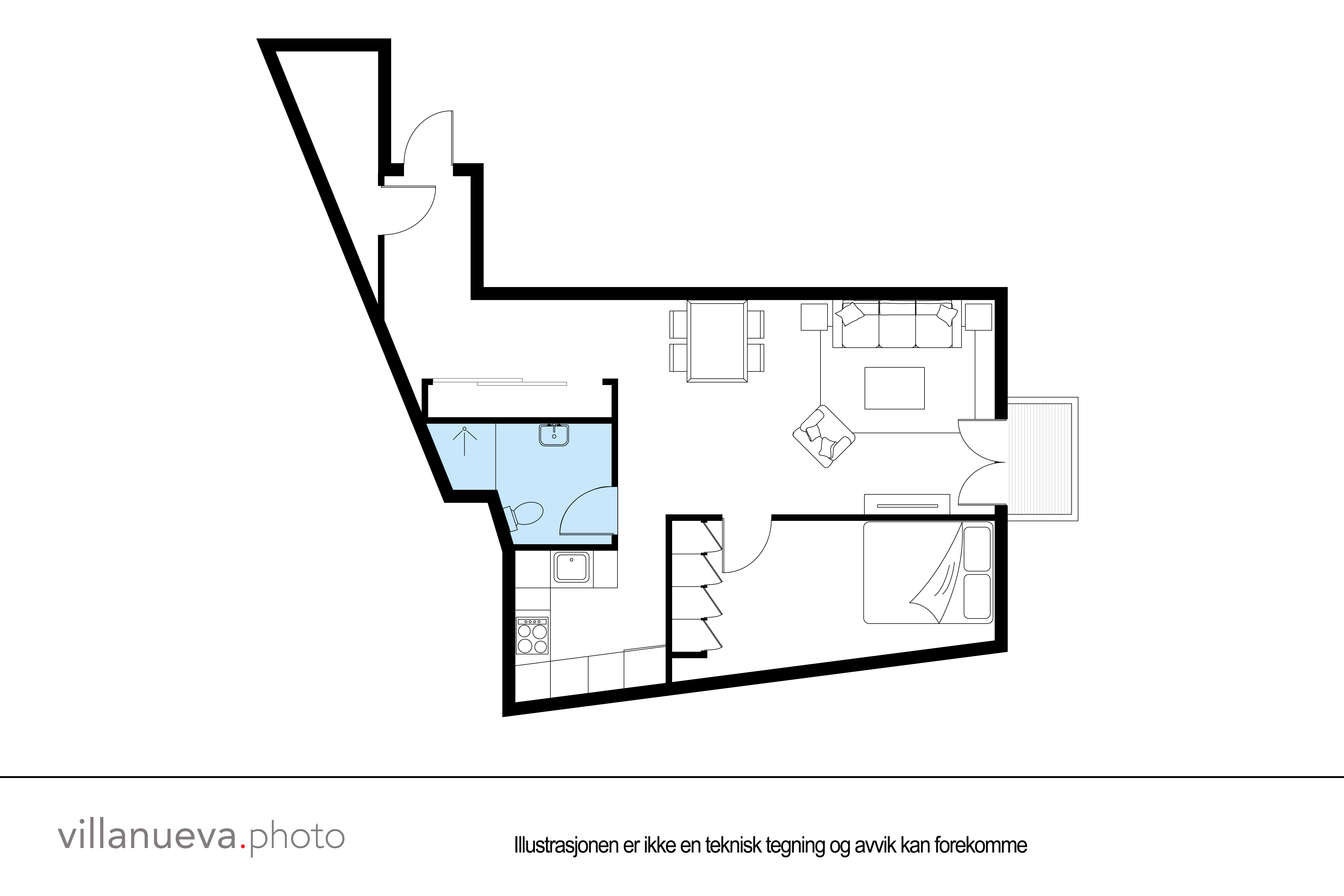 Floorplan Normannsgata 4