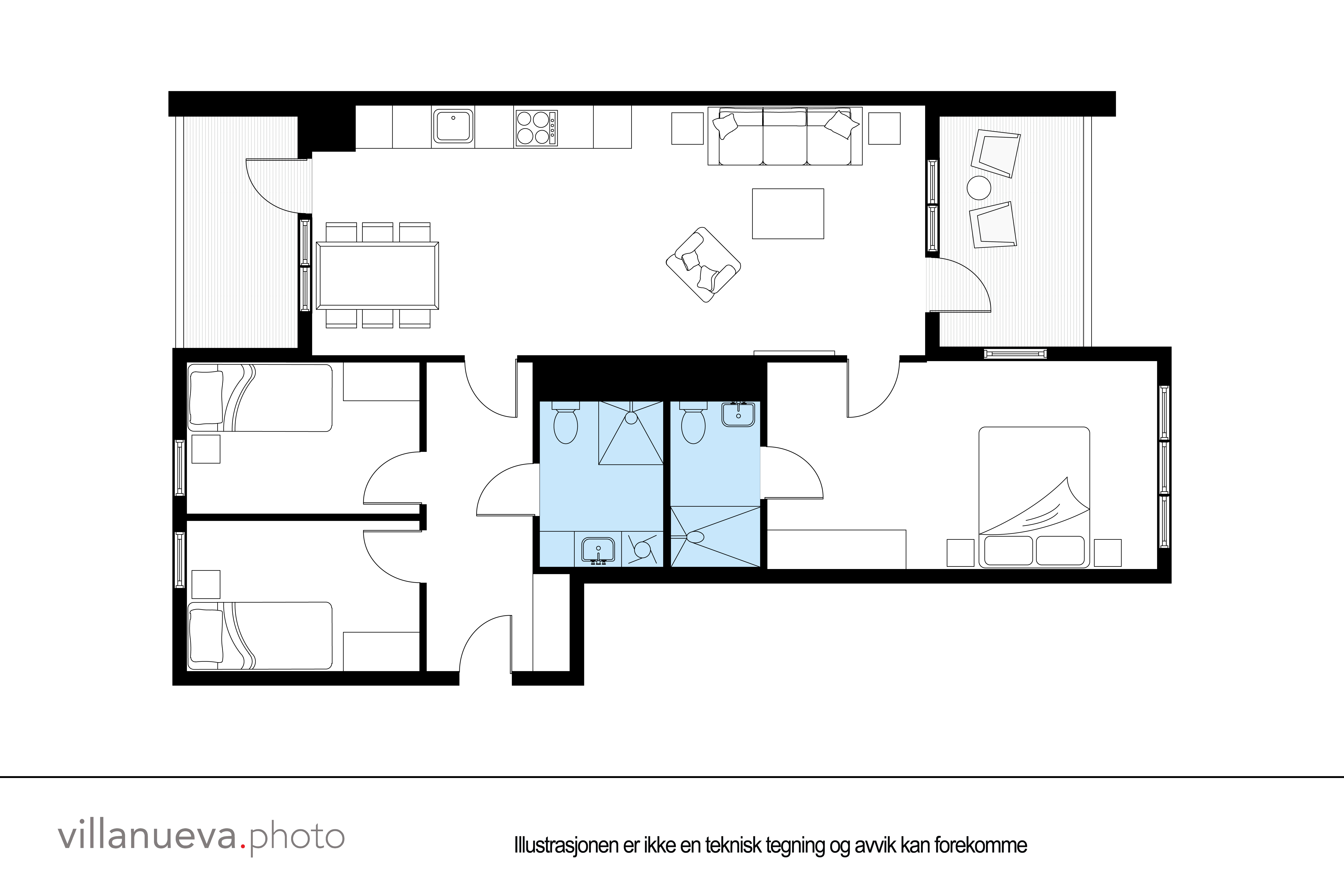 Floorplan Malerhaugveien 29
