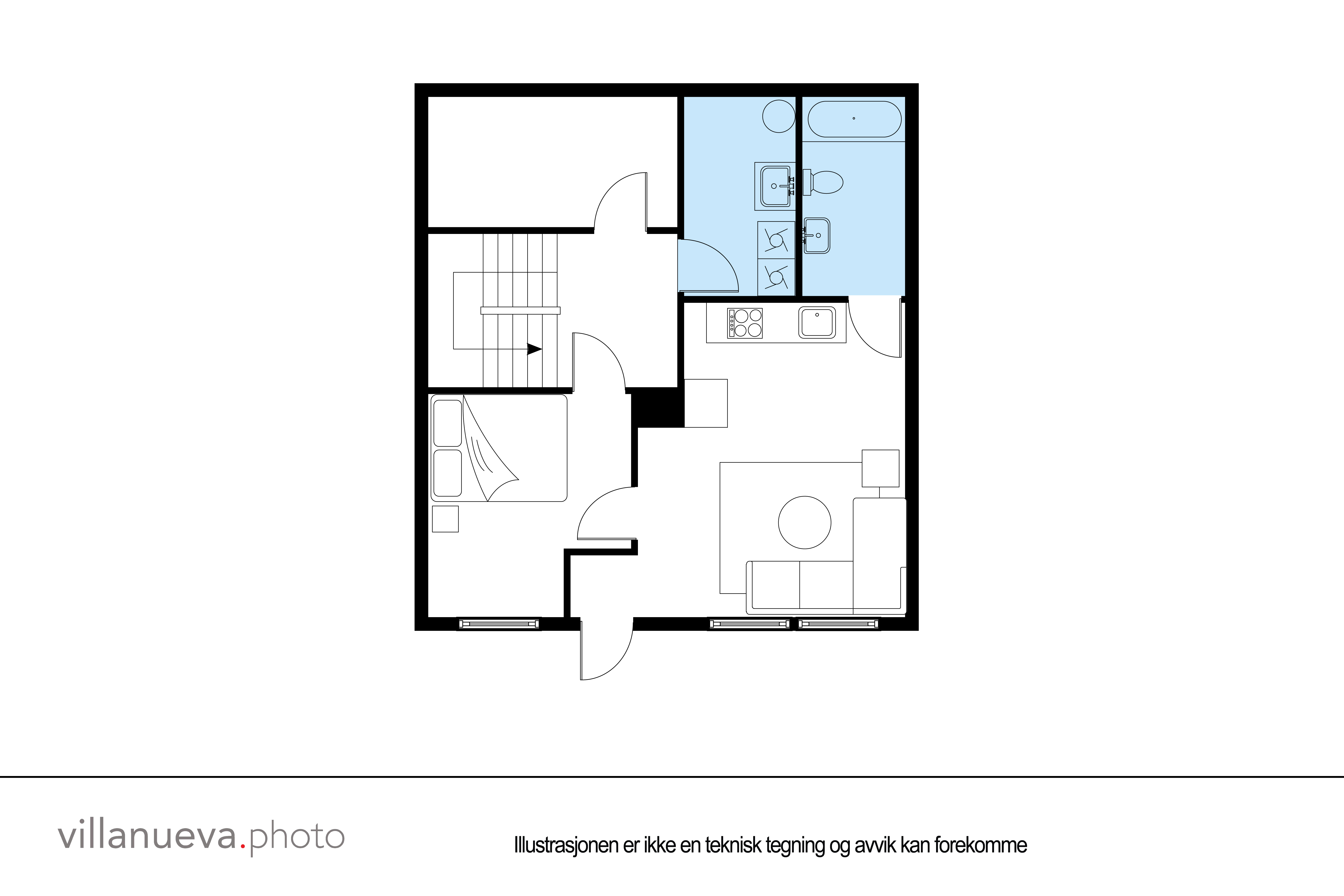 Floorplan Kirkesvingen 16C-1