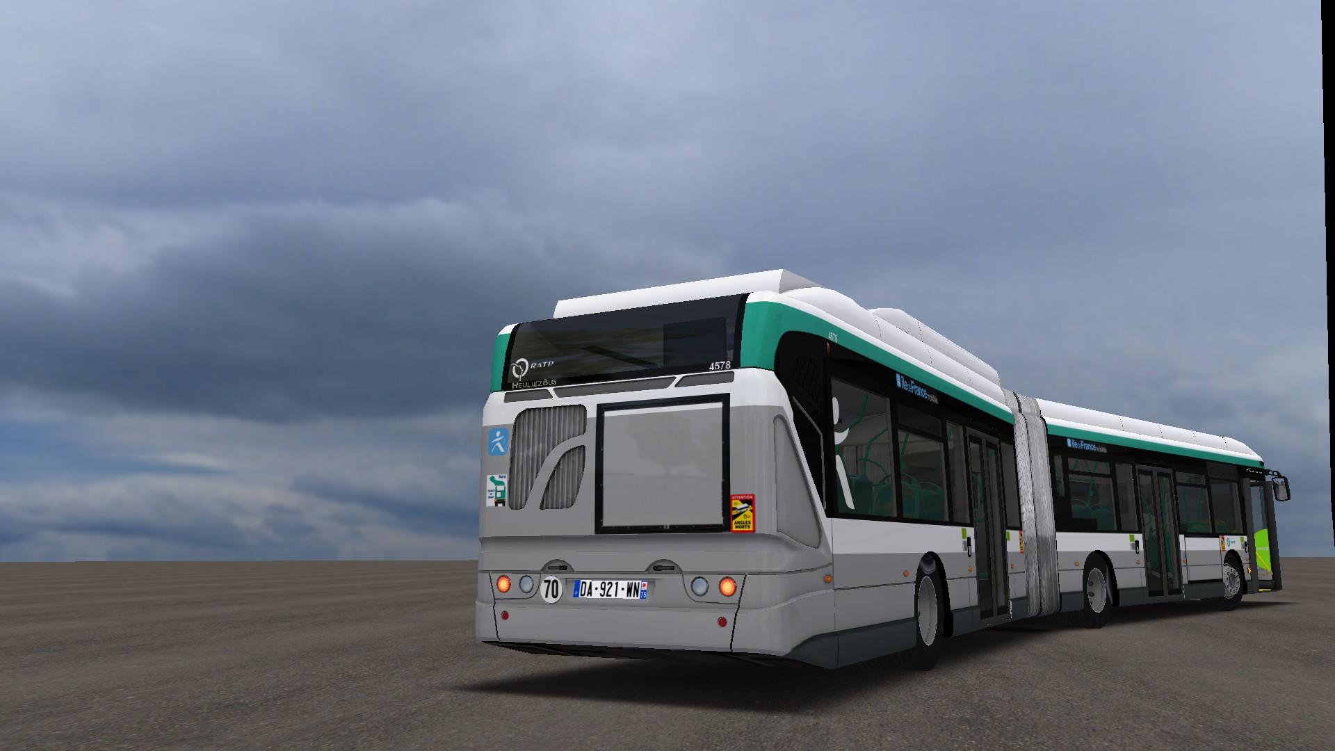 RATP STIF (Stickers IDFM) - HeuliezBus GX427 Hybride