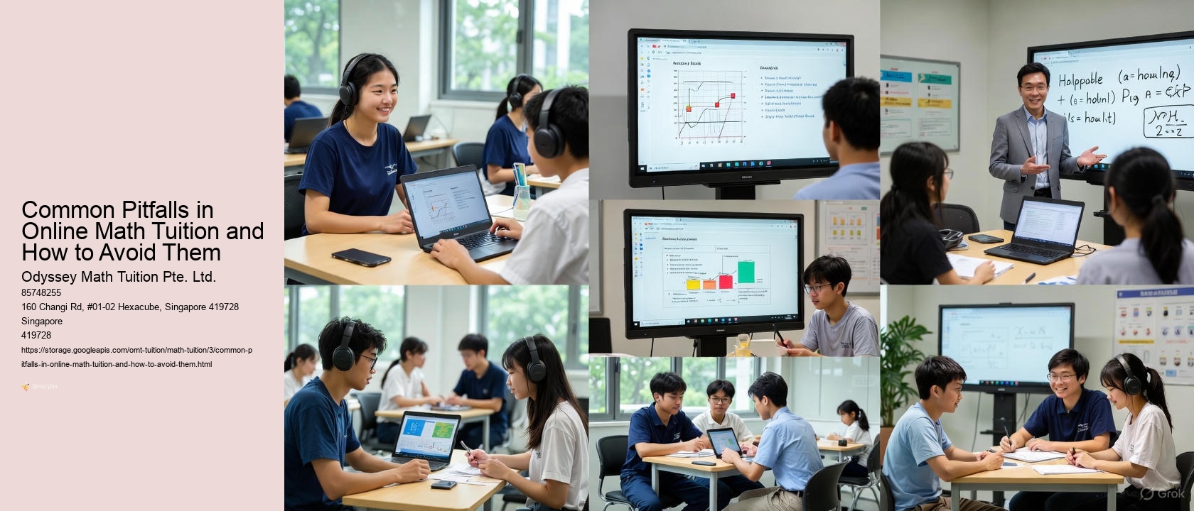 Common Pitfalls in Online Math Tuition and How to Avoid Them