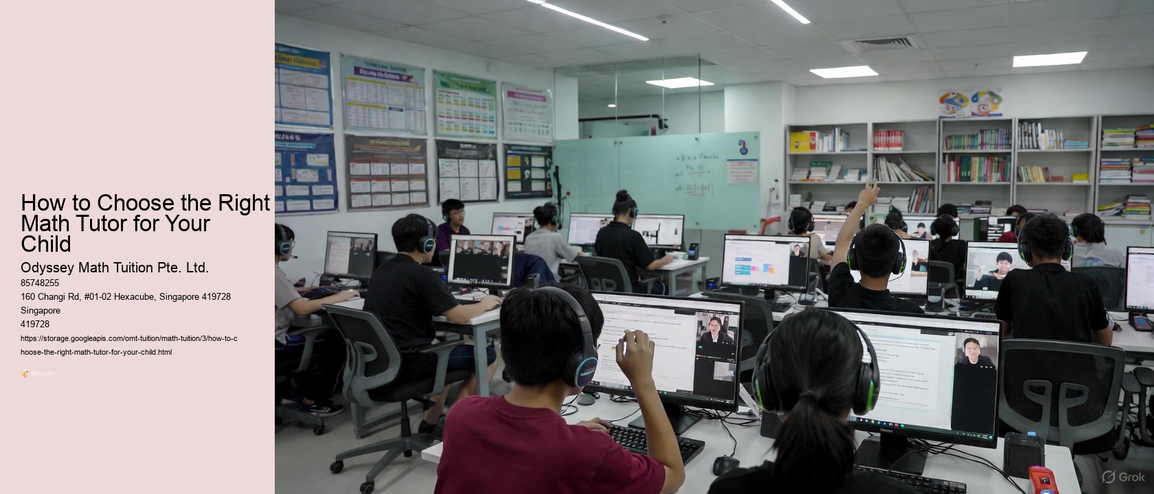 How to Choose the Right Math Tutor for Your Child