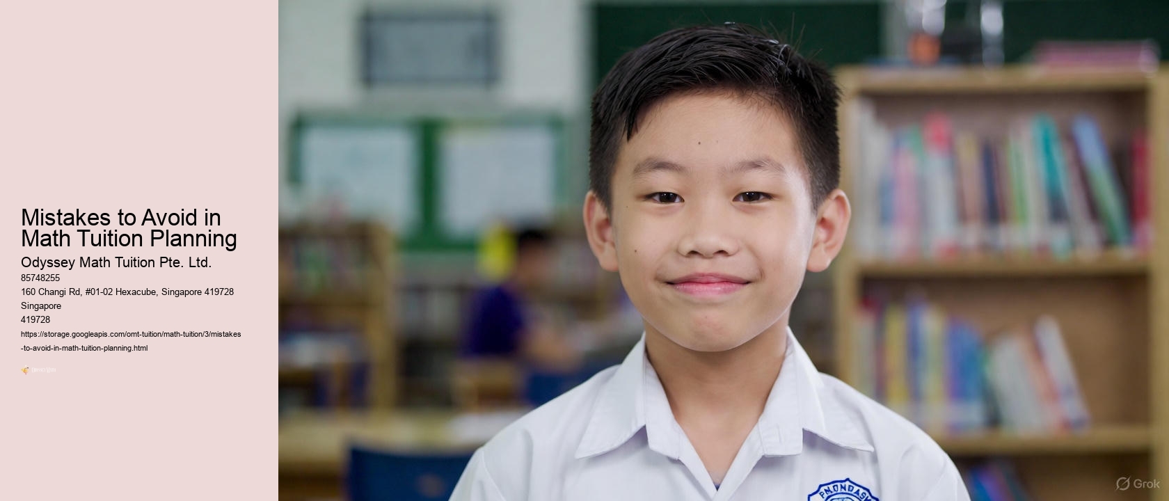 Mistakes to Avoid in Math Tuition Planning