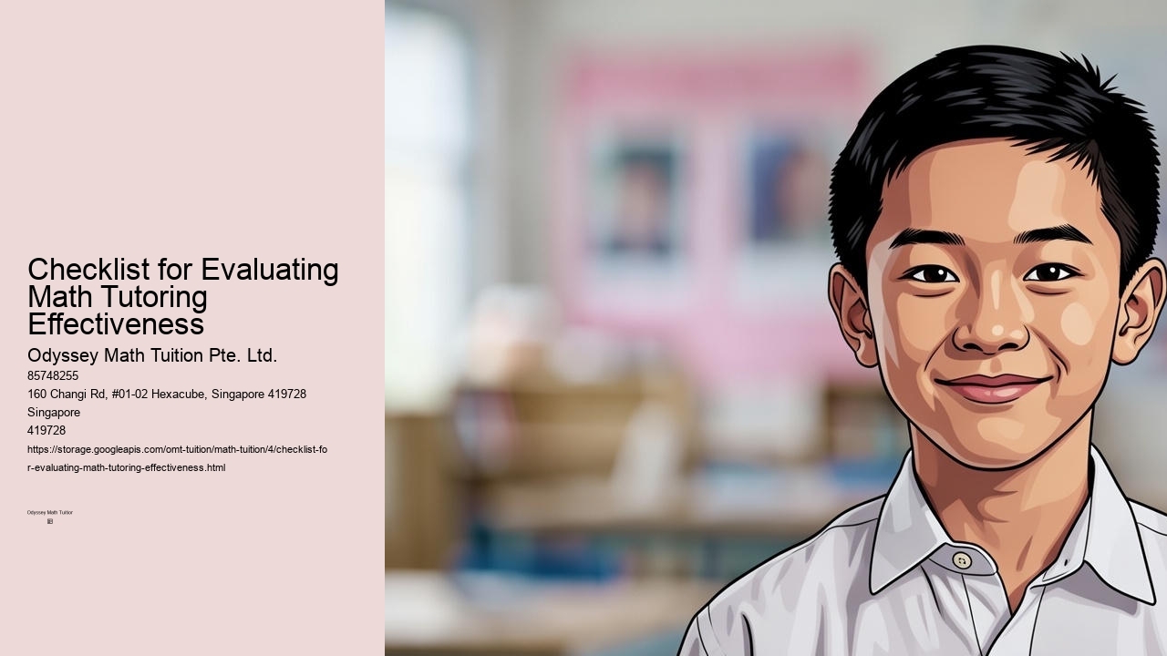 Checklist for Evaluating Math Tutoring Effectiveness
