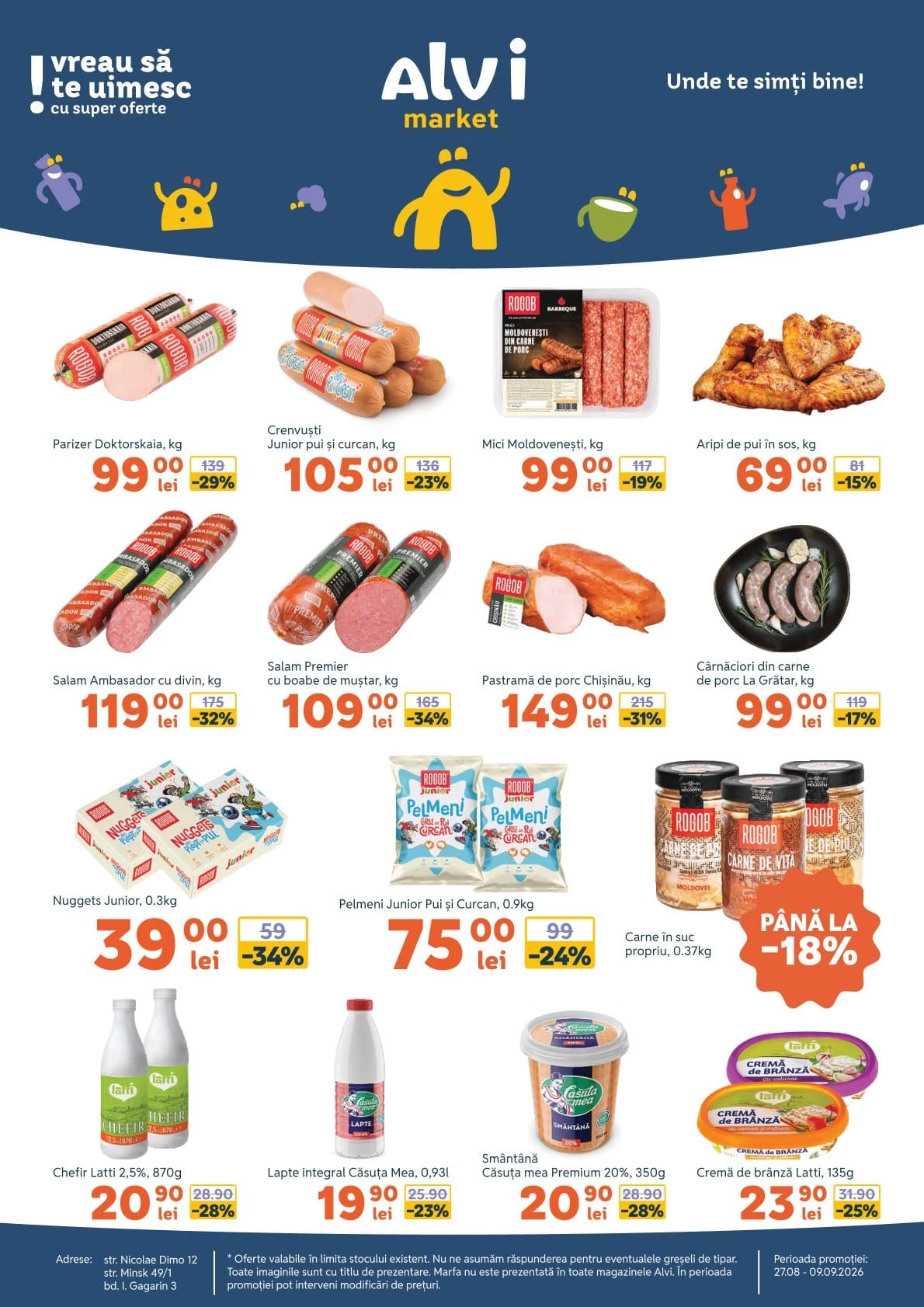 Reduceri de sezon la Alvi Market