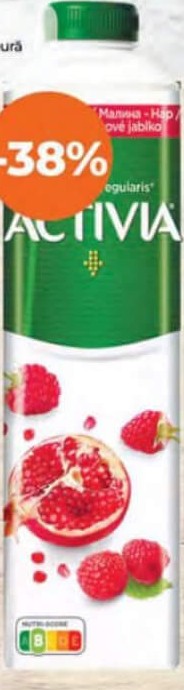Activia Iaurt de băut Rodie/zmeură 320g