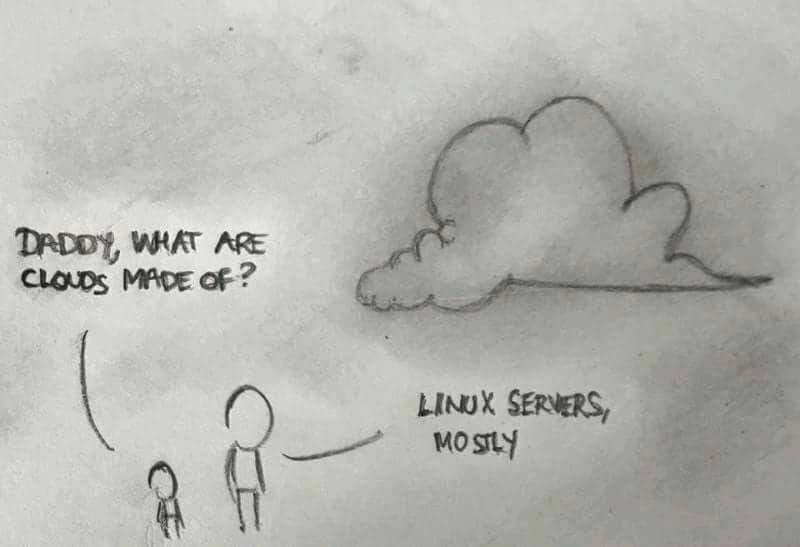 Linux and Cloud Joke
