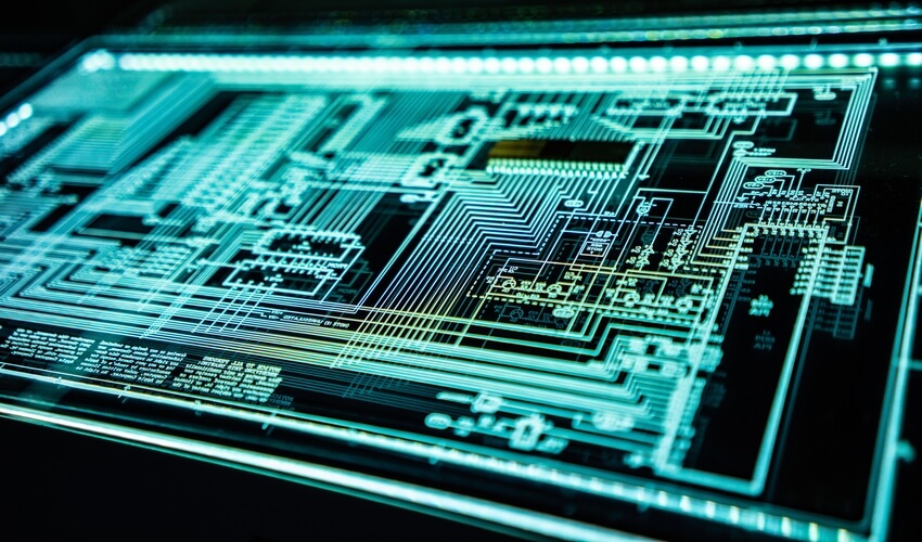 Container Microservices Circuit Imprimé Digital