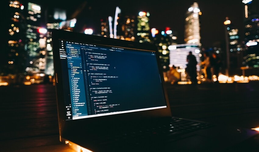 Gestion Projet Informatique Code Ordinateur Ville