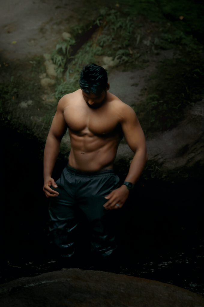 After: Abs edit at Muscular intensity