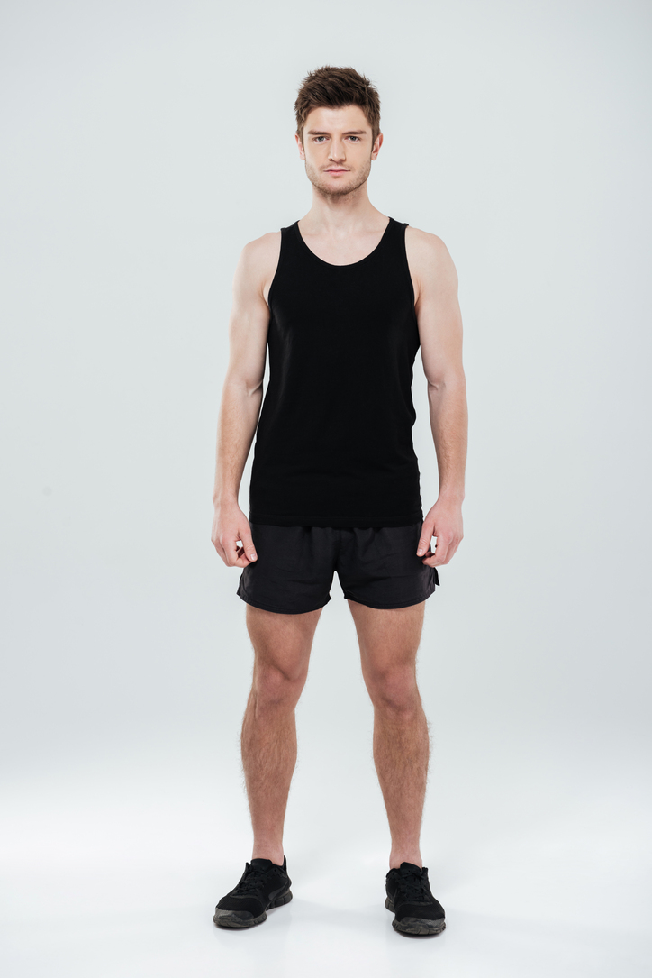 Before: Arms starting photo