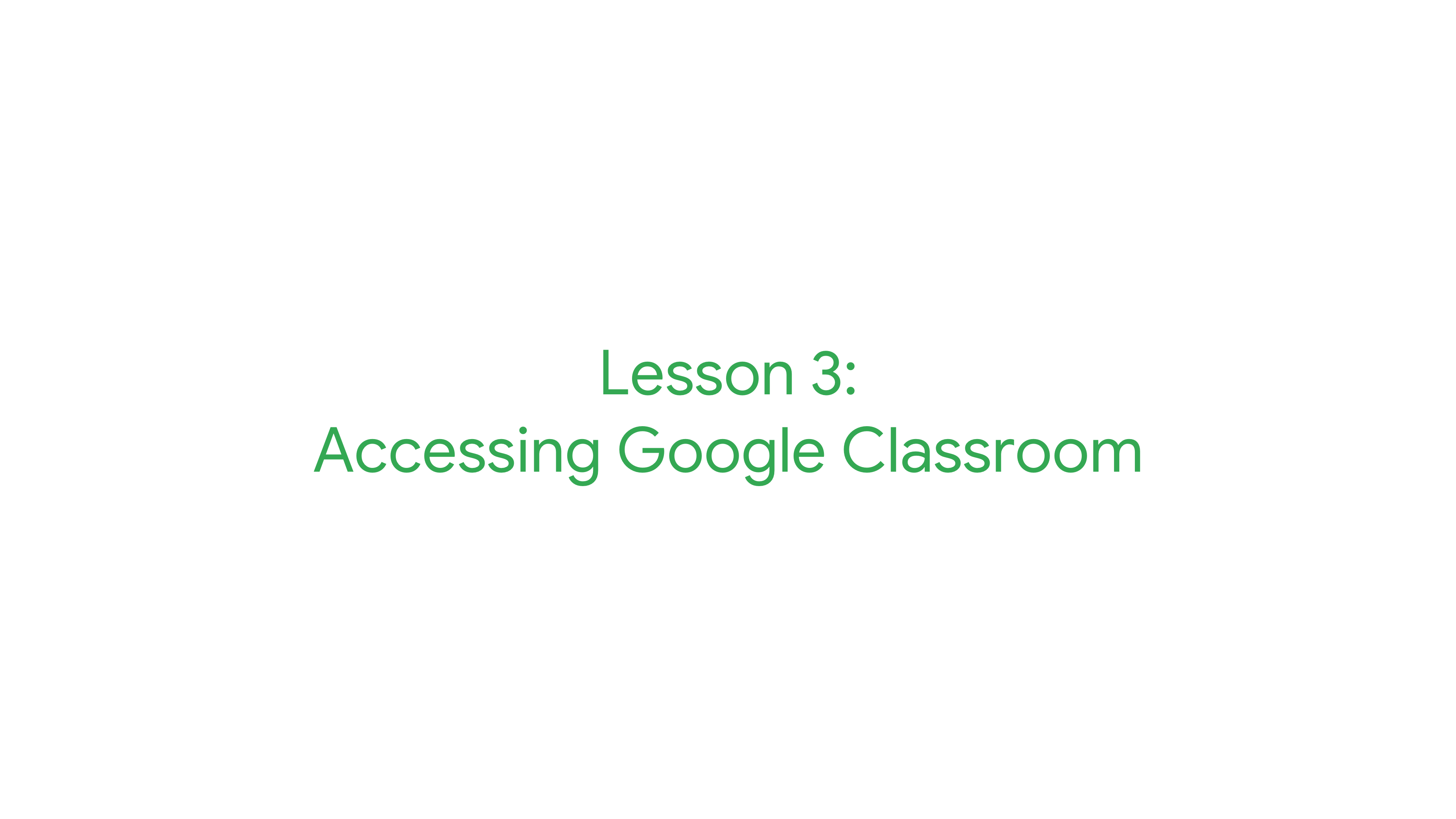 Getting Started With Google For Education