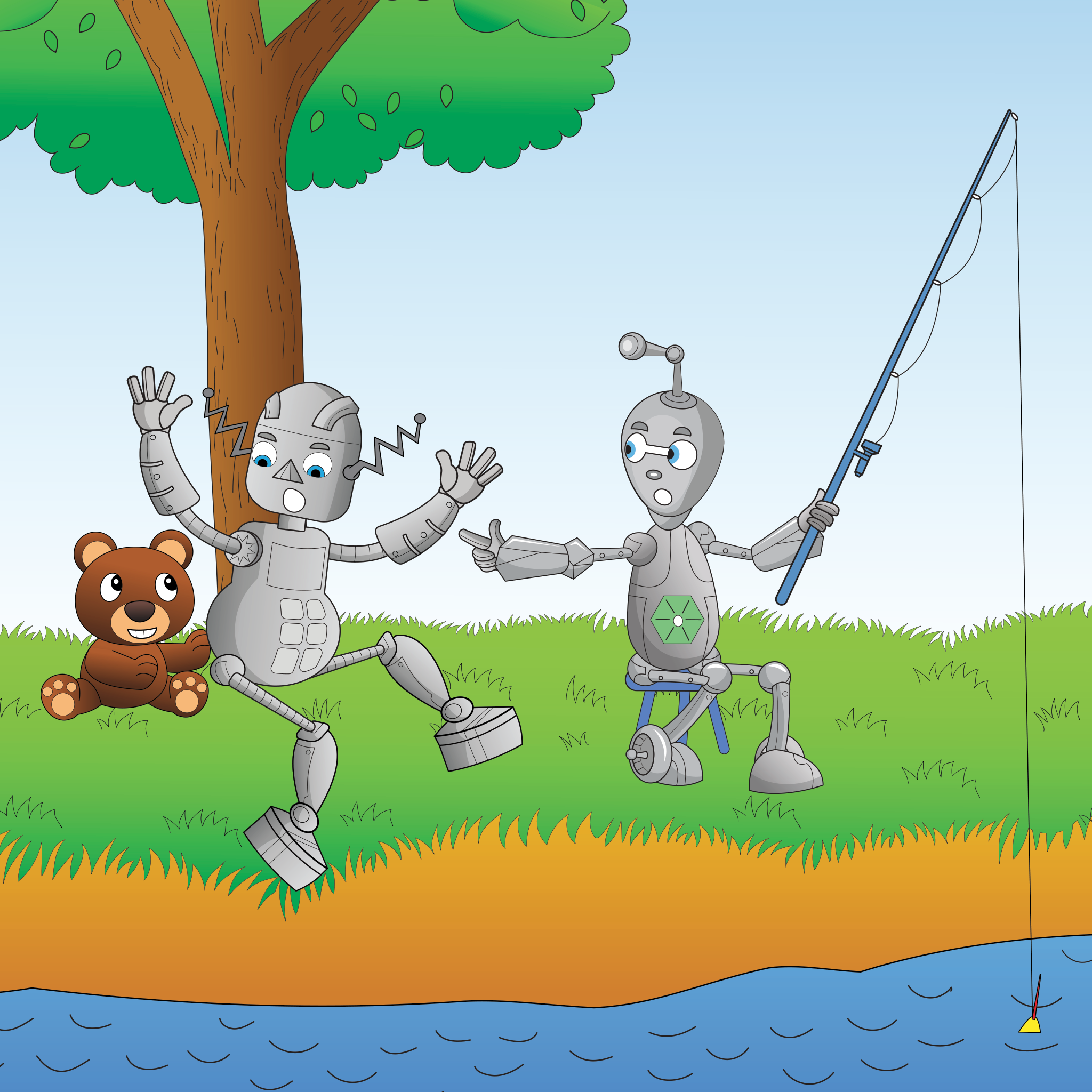 The Bear Cub decodable book cover