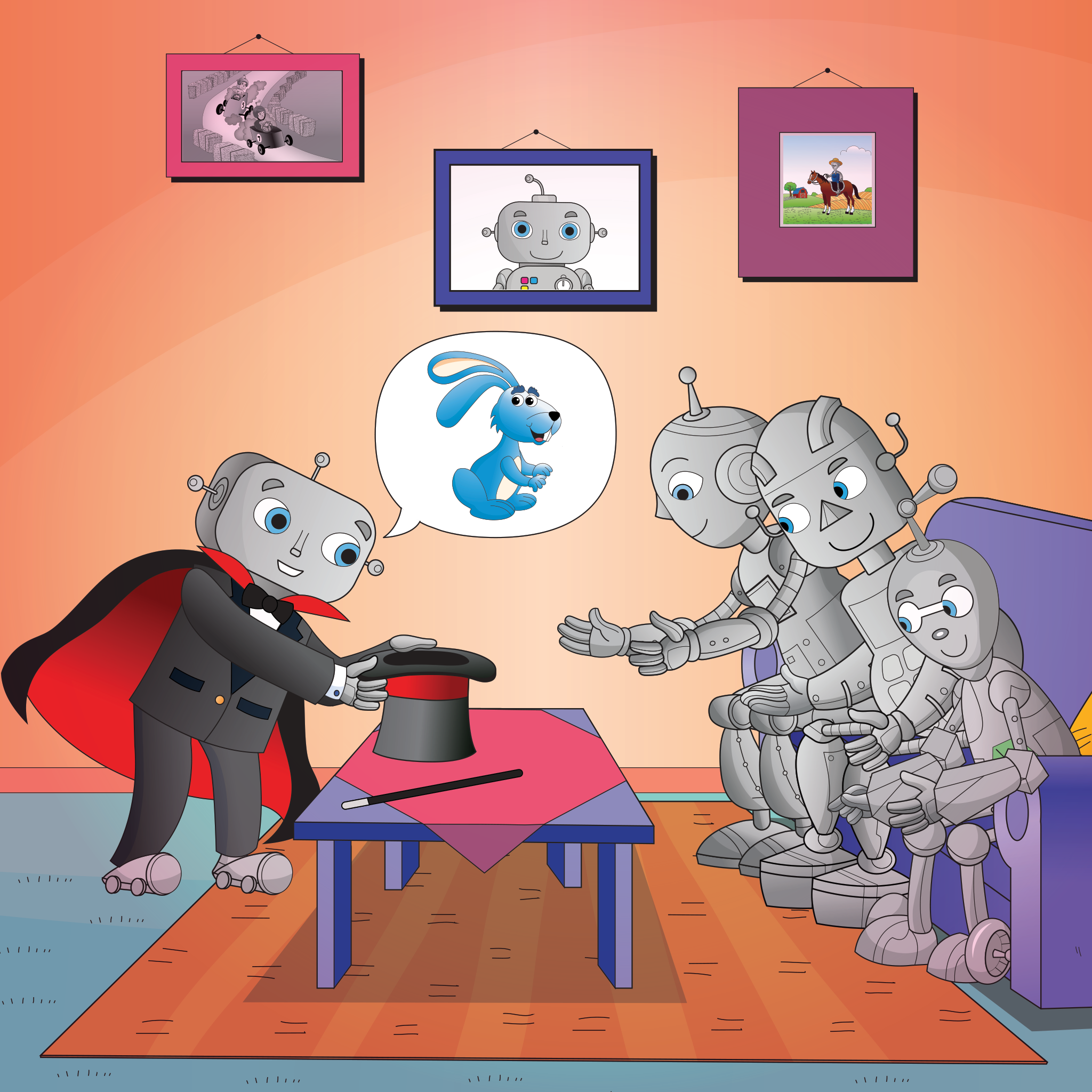 Magic Tricks decodable book cover