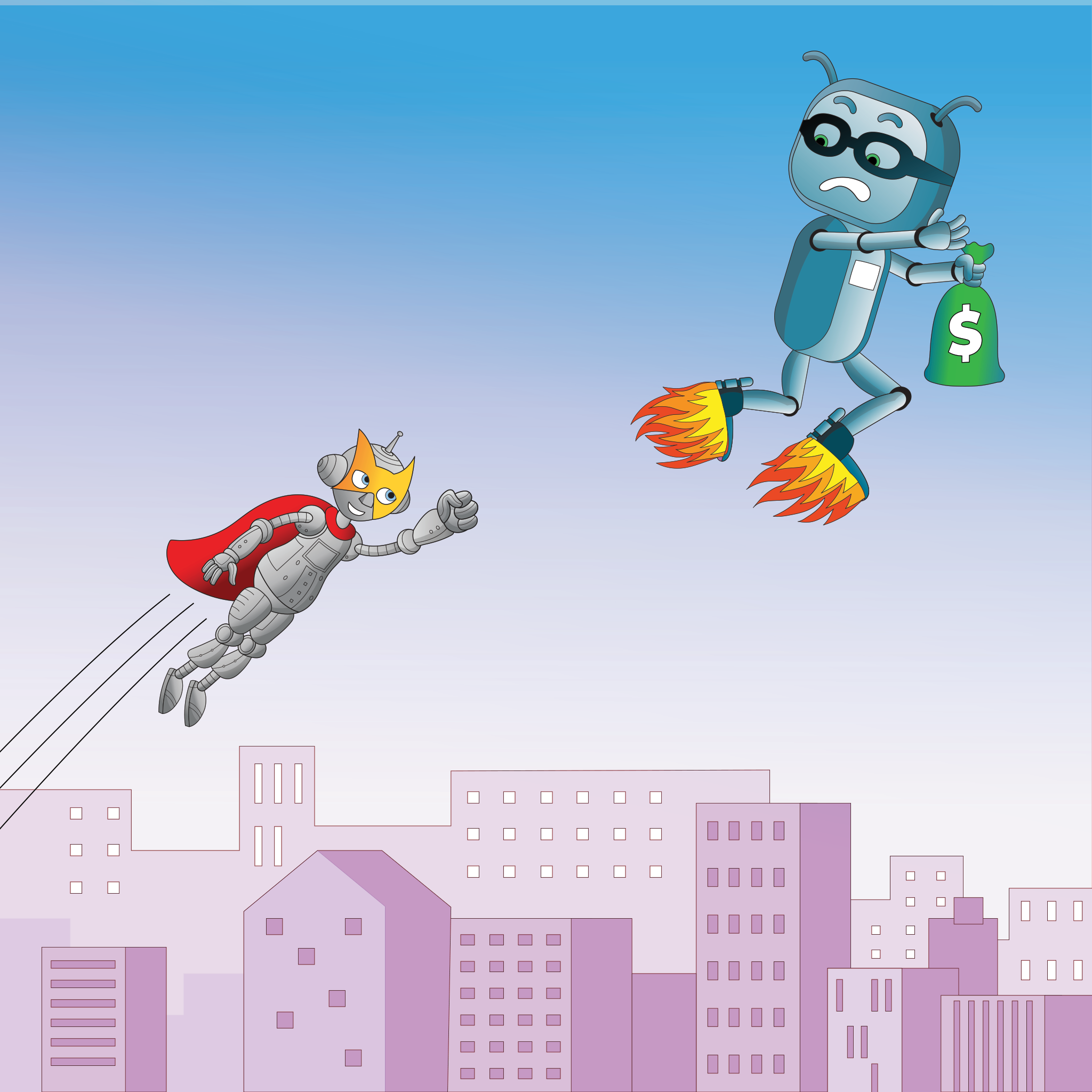 Catch that Thief! decodable book cover