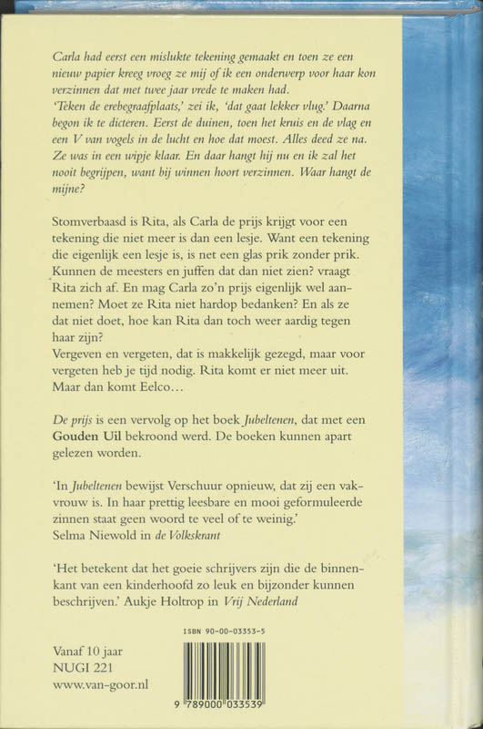 Achterkant van De prijs