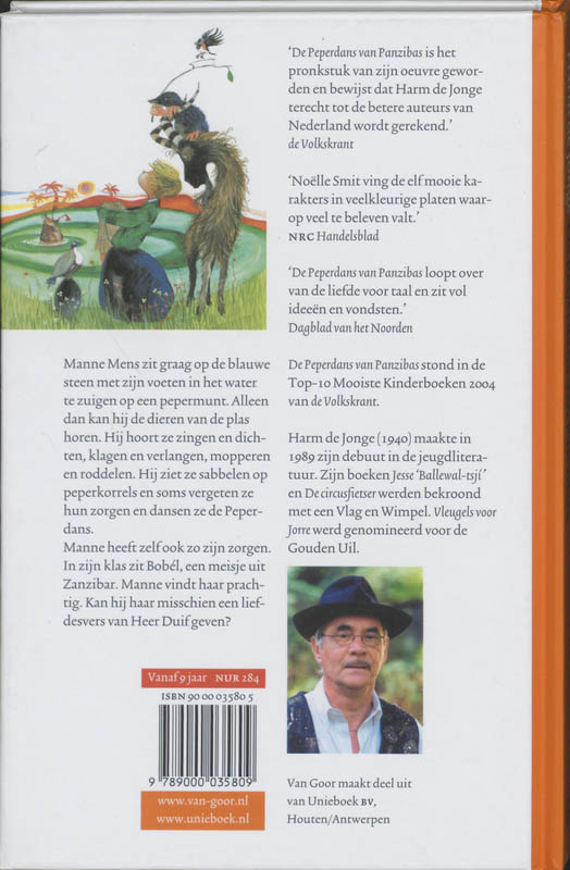 Achterkant van De Peperdans van Panzibas