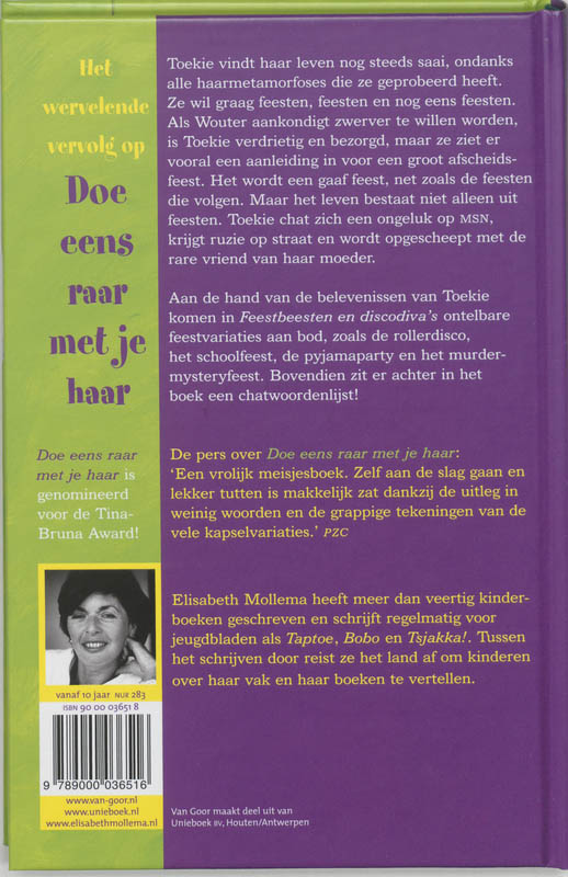 Achterkant van Feestbeesten en discodiva's