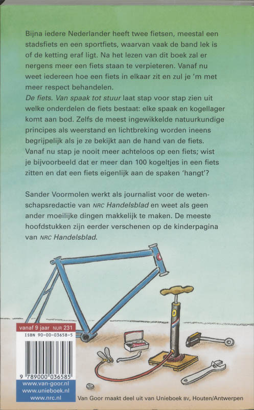 Achterkant van De fiets
