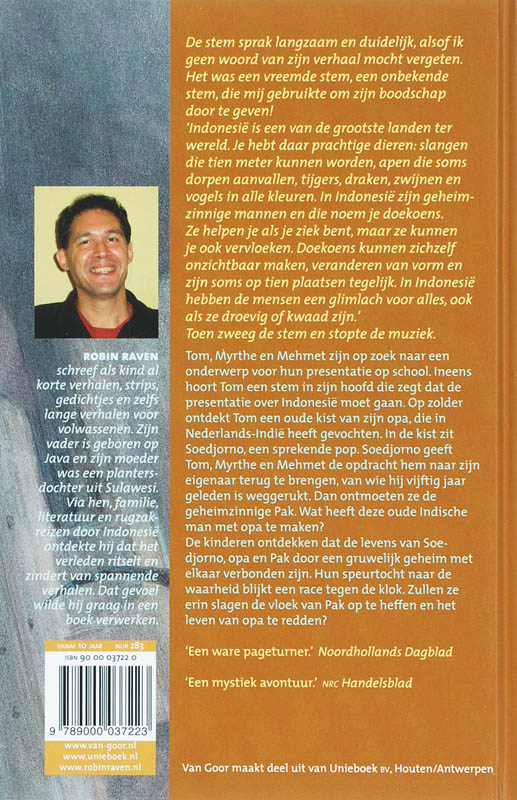 Achterkant van Vloek van Pak