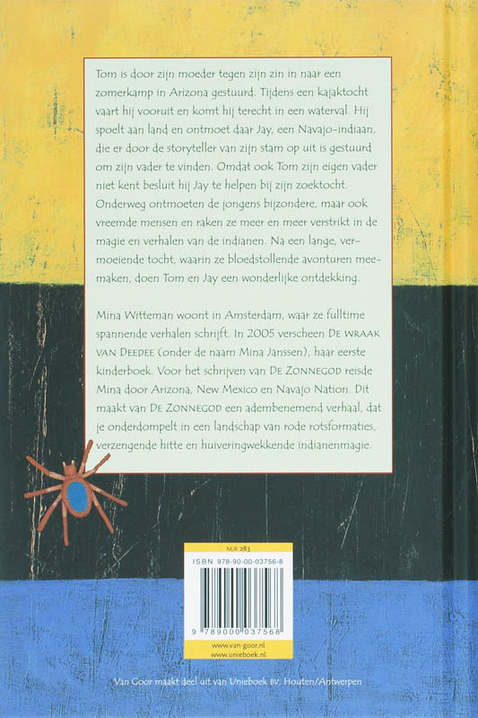 Achterkant van Zonnegod