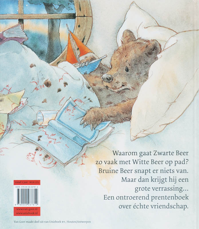 Achterkant van De drie beren
