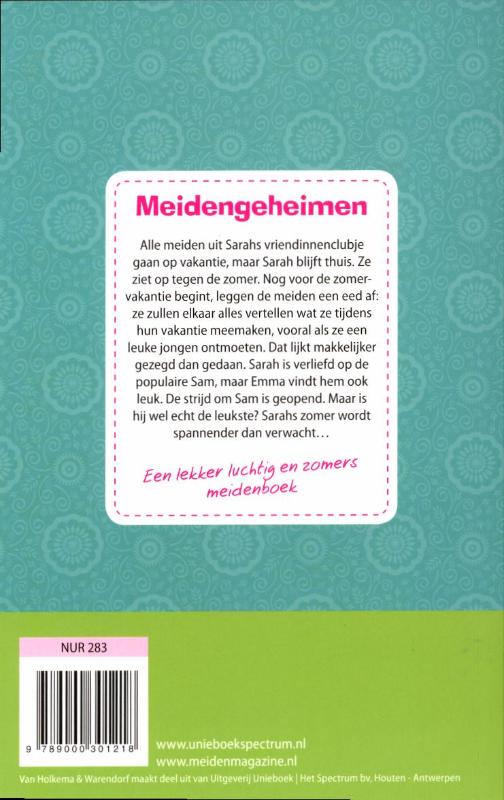 Achterkant van Meidengeheimen