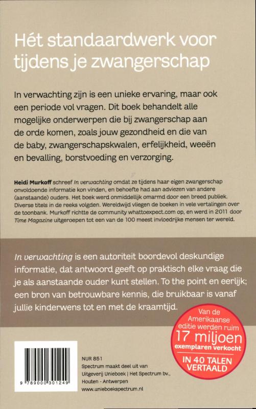 Achterkant van In verwachting
