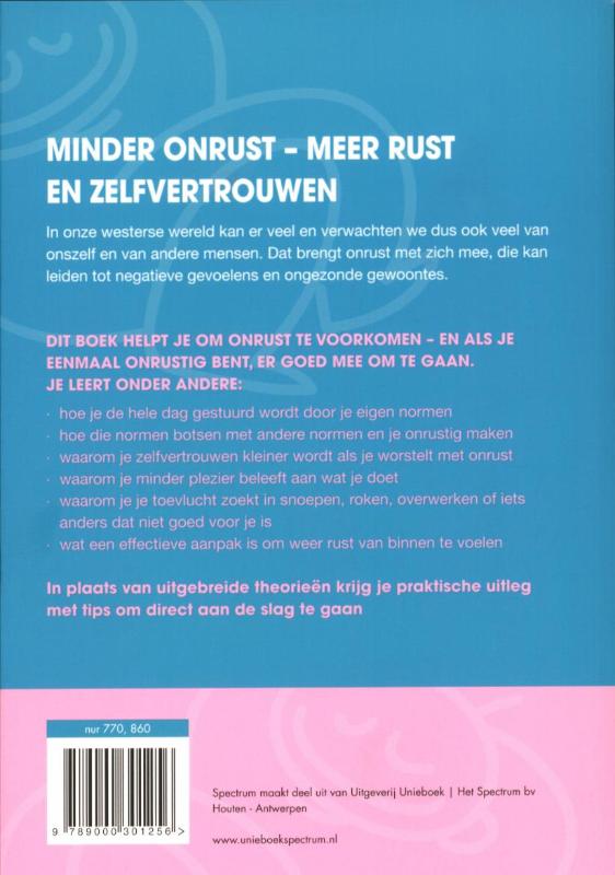 Achterkant van Meer rust
